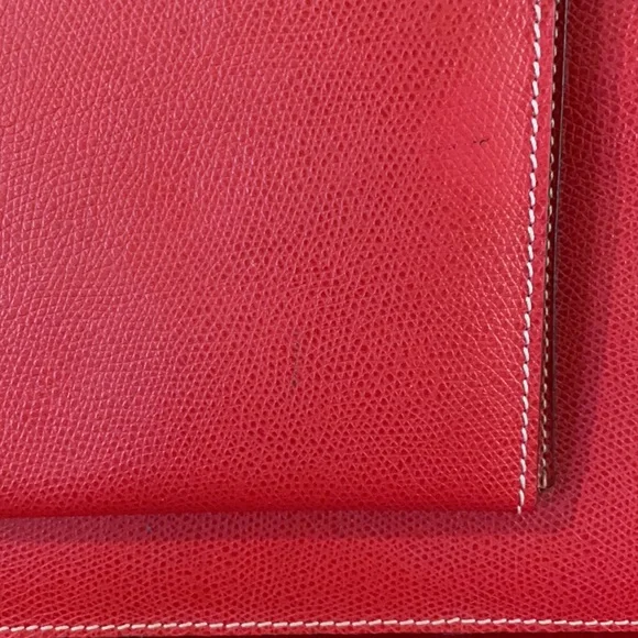 🟡 VINTAGE BALLY RED BRIEFCASE: NICE! - Picture 3 of 14